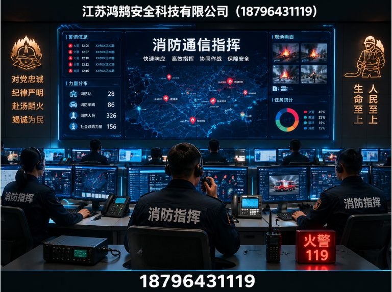 衢州智慧消防系统展示图
